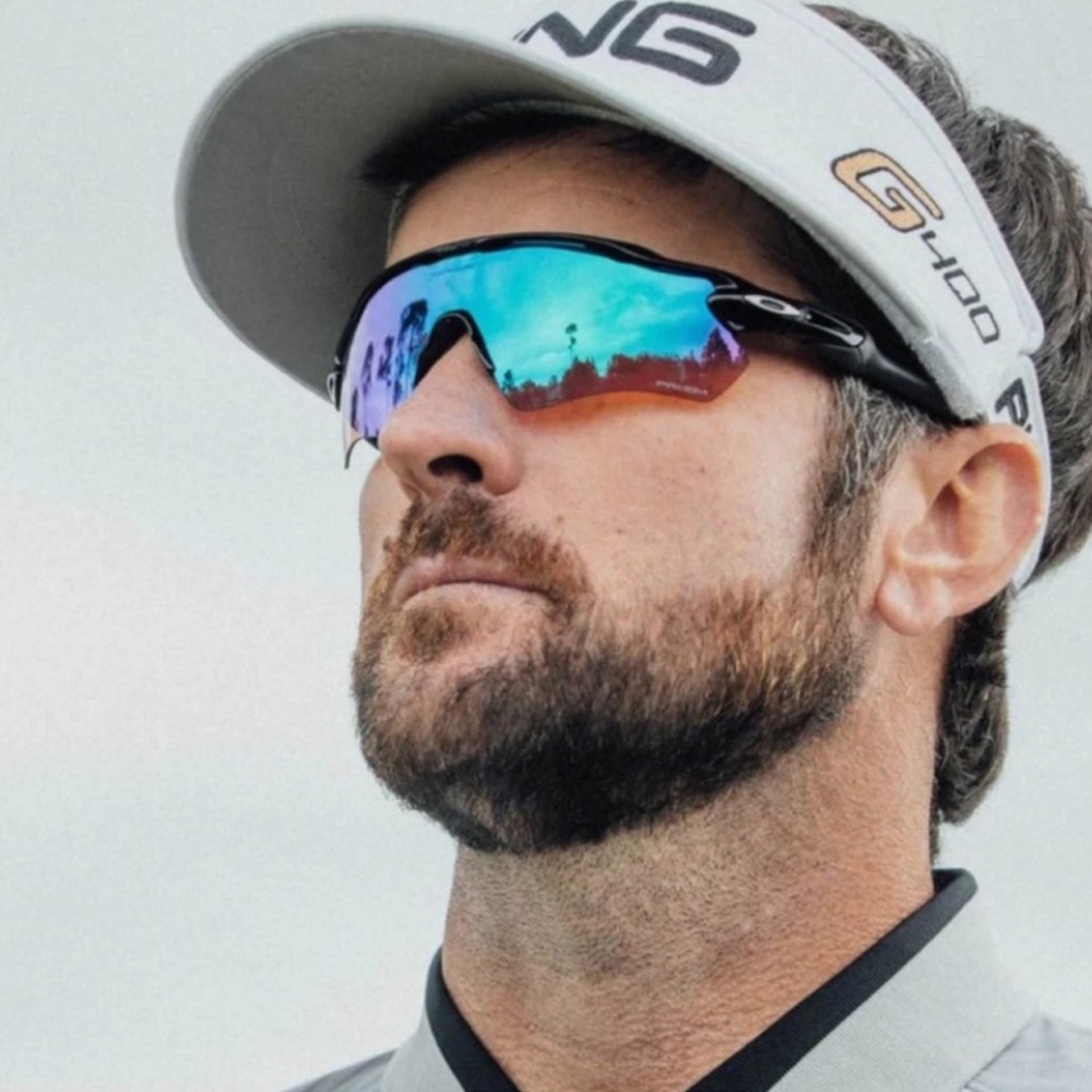 OAKLEY • Men’s Radar EV Path Polished Black Prizm Golf Sunglasses - Picture 3 of 6